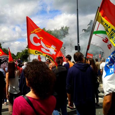 28 juin 2016 - Rennes - Au cœur du cortège